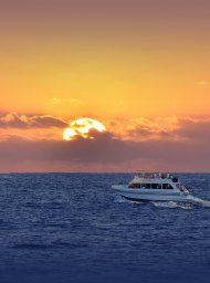 Top Maui Hawaii Private Sunset Boat Charter and Adventure Cruise.