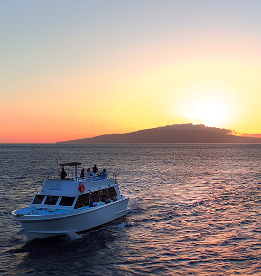 sunset boat tour maui